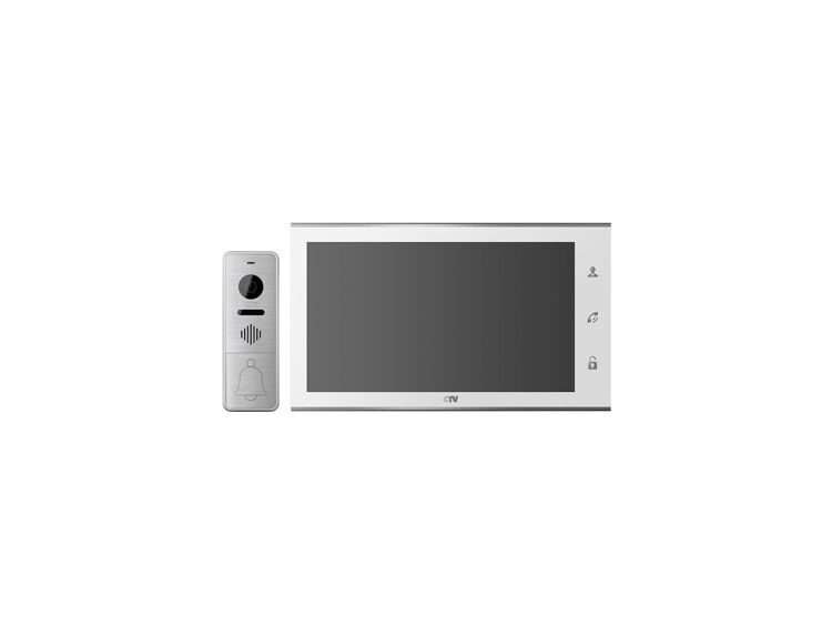 CTV-DP4105AHD Комплект видеодомофона (белого цвета)