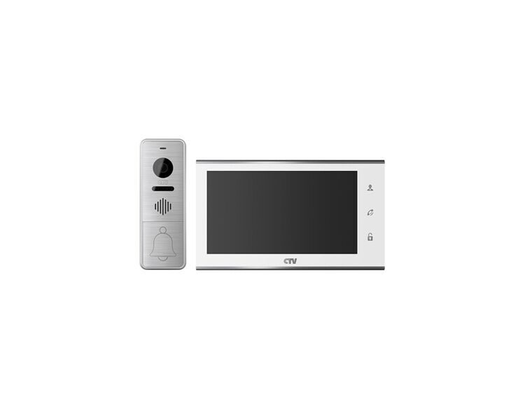 Комплект видеодомофона CTV-DP4705AHD (белый цвет)