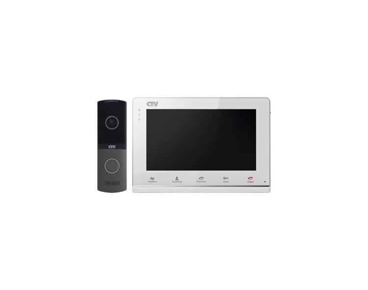 Комплект видеодомофона CTV-DP2700IP NG (белого цвета)